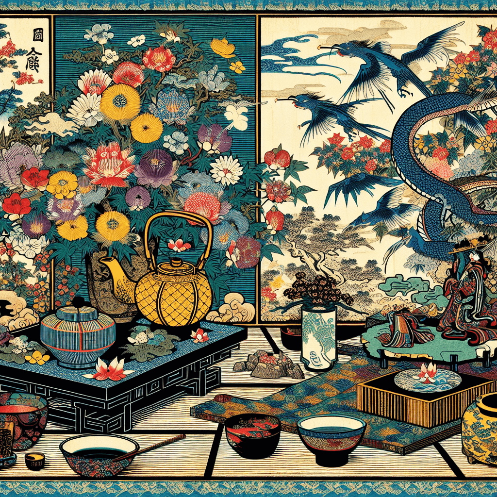 Godai in Japanese Arts: The Elemental Essence in Ikebana, Calligraphy, and Tea Ceremony