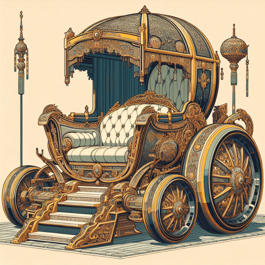 Regal Salutations: Introducing the Advanced Mobile Throne to Middle Eastern Monarchs