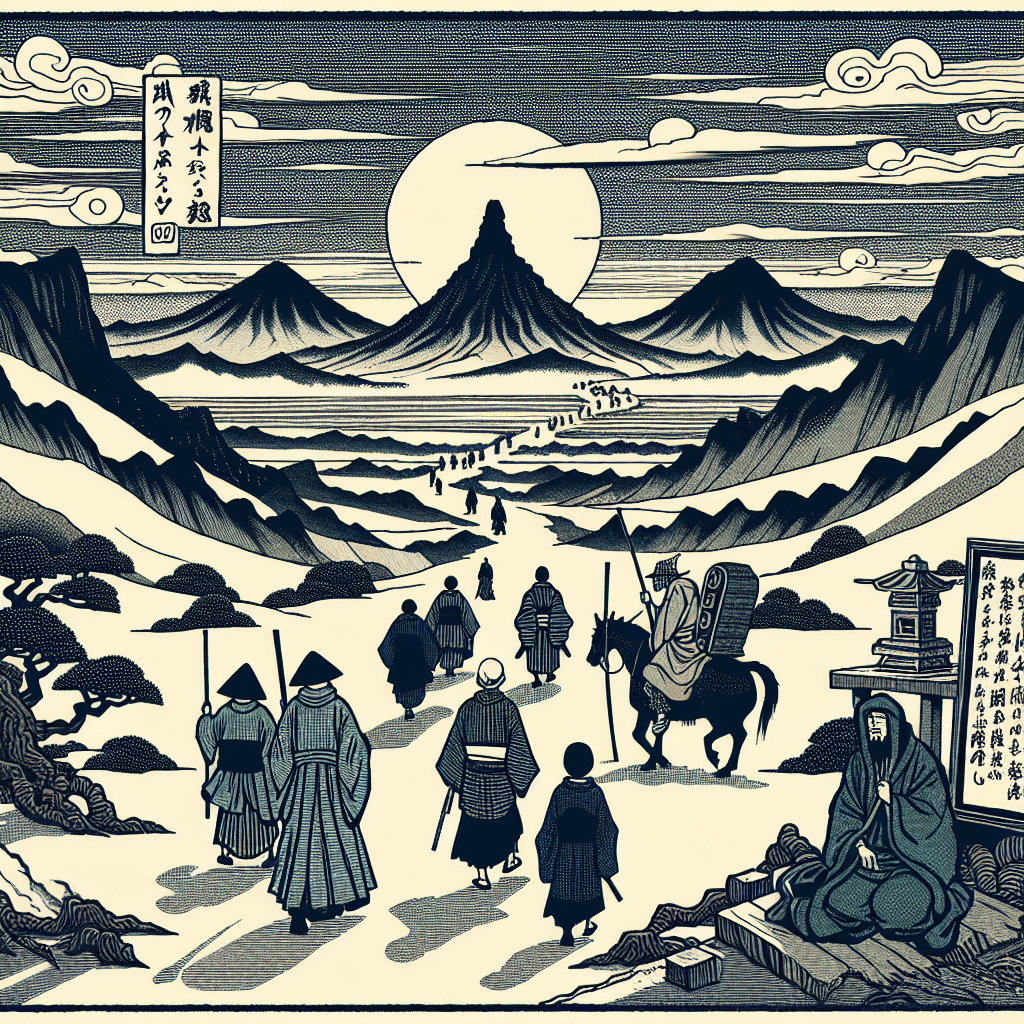 Design an image depicting a key moment in 