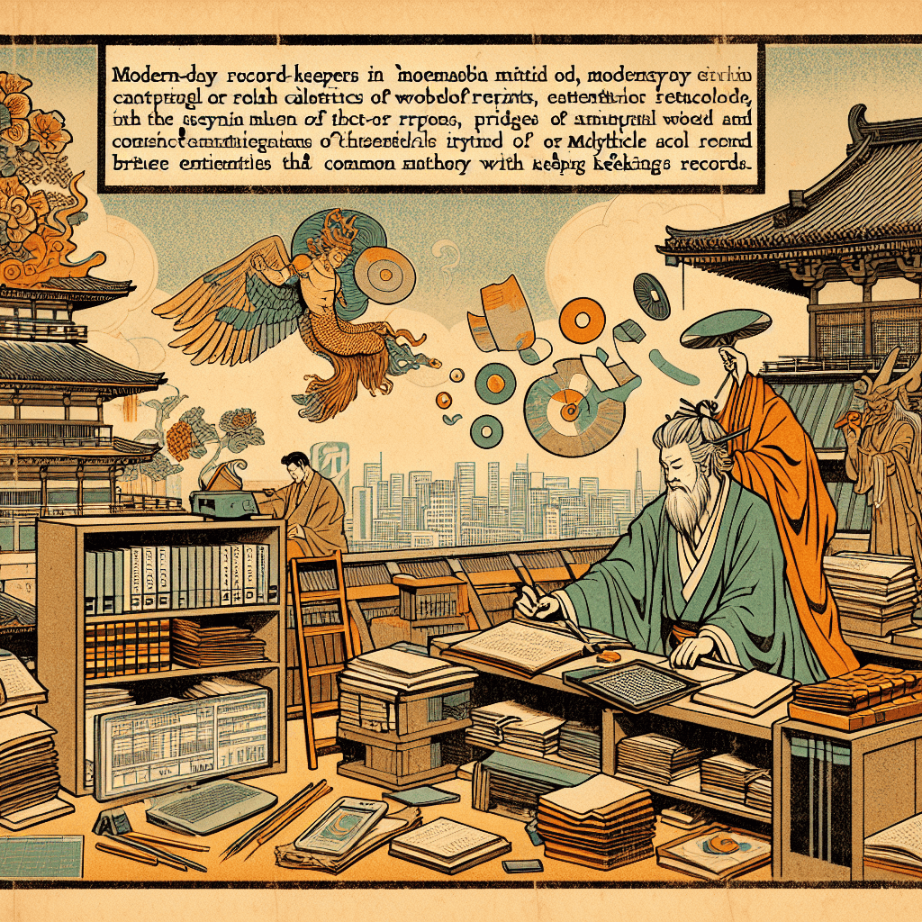 Mythic Roles of Record-Keepers – Reflecting on Watchers as Modern Scribes