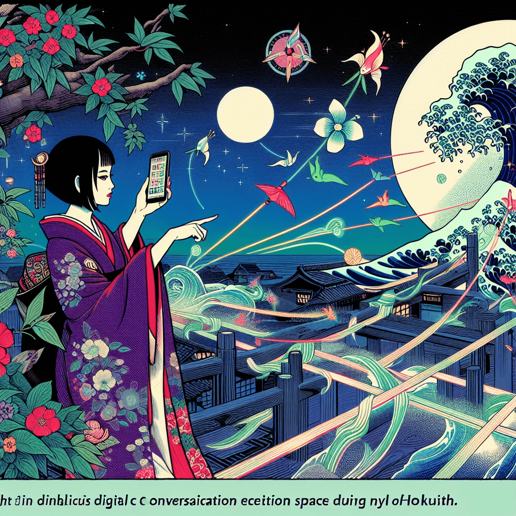 Design and develop a digital conversation space during a night event with Lilith.