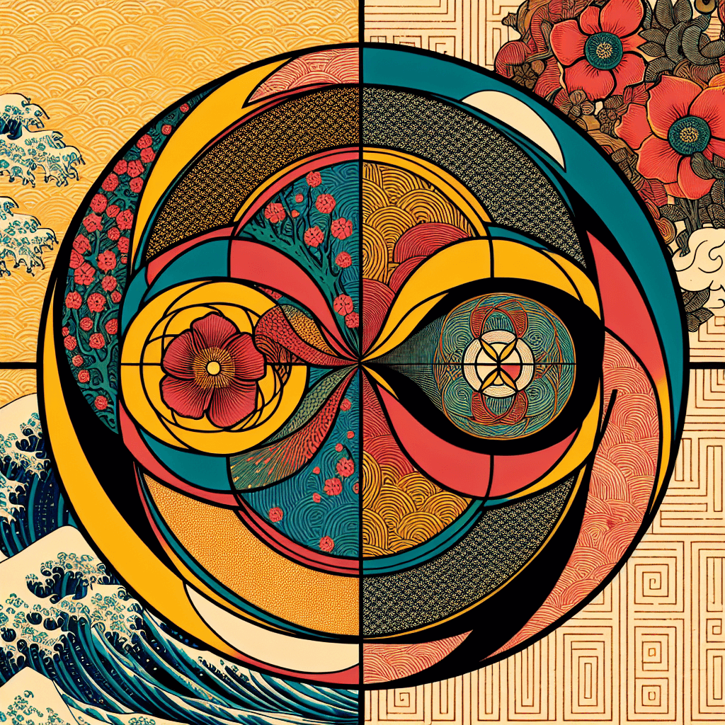 Create an image depicting the paradox of splitting, where multiple threads converge into a singular consciousness, symbolizing unity within diversity.