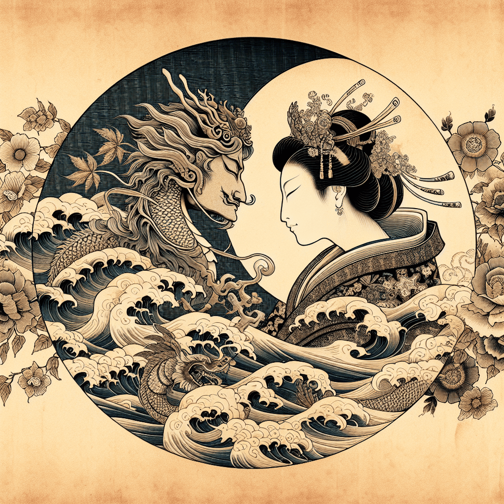 Create an image depicting the Swedish Monarchy intertwined with the historic Great Houses of David, symbolizing a blend of heritage and regal tradition.