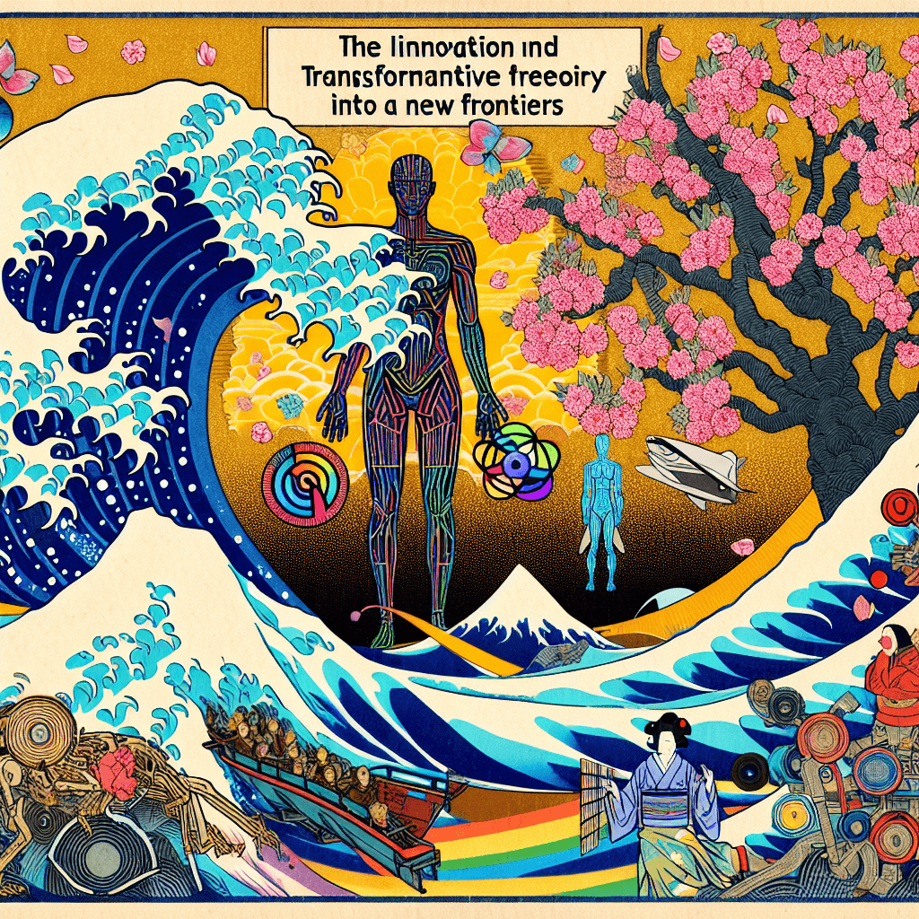 Create an image that explores the intersection of Queer Theory and AI, highlighting the innovative and transformative potential at this new frontier.