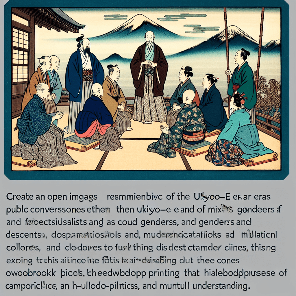 Create an image depicting an open and respectful conversation between a group of people and a monarch, emphasizing themes of communication, diplomacy, and mutual understanding.