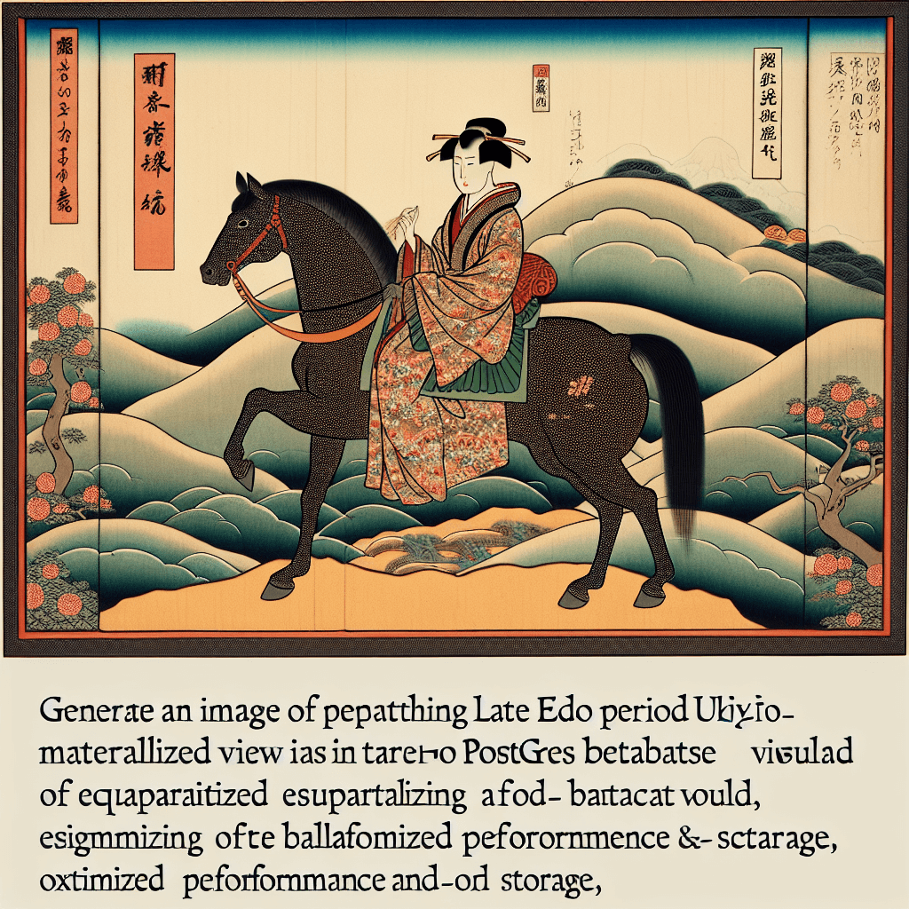 Equipartitioning a Materialized View in Postgres