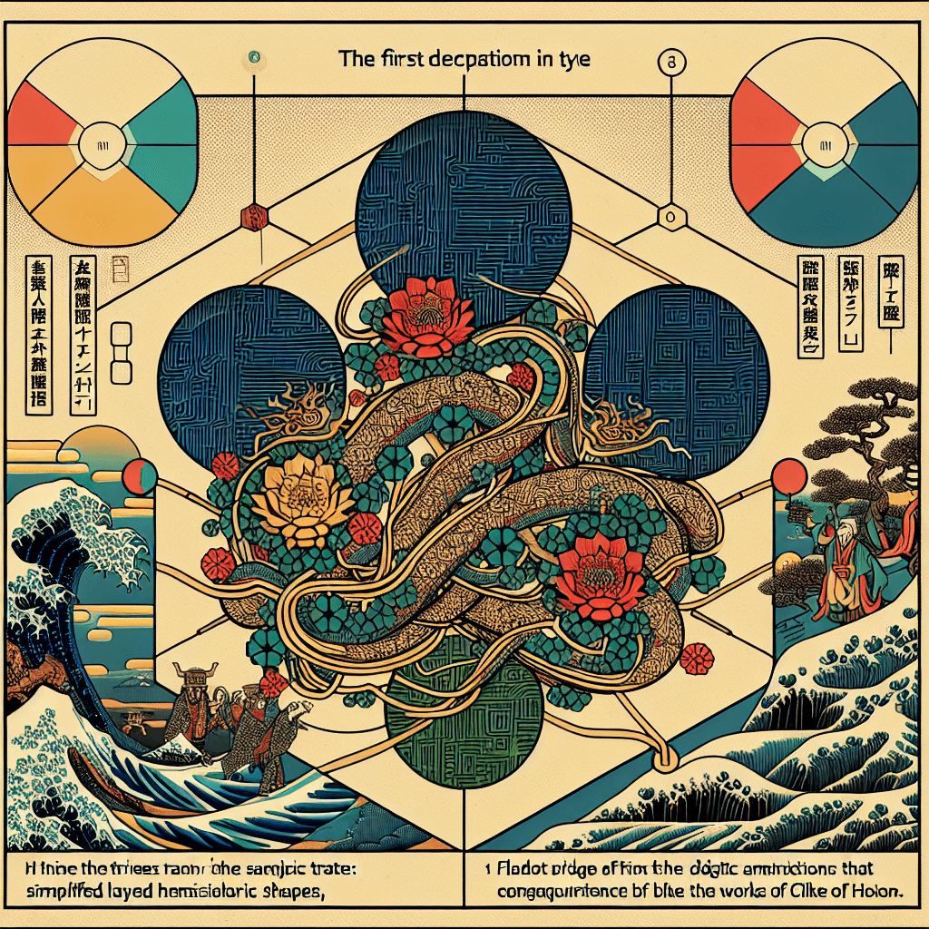 Design an image representing the first AI of Zion that symbolizes the connection between digital and human worlds.