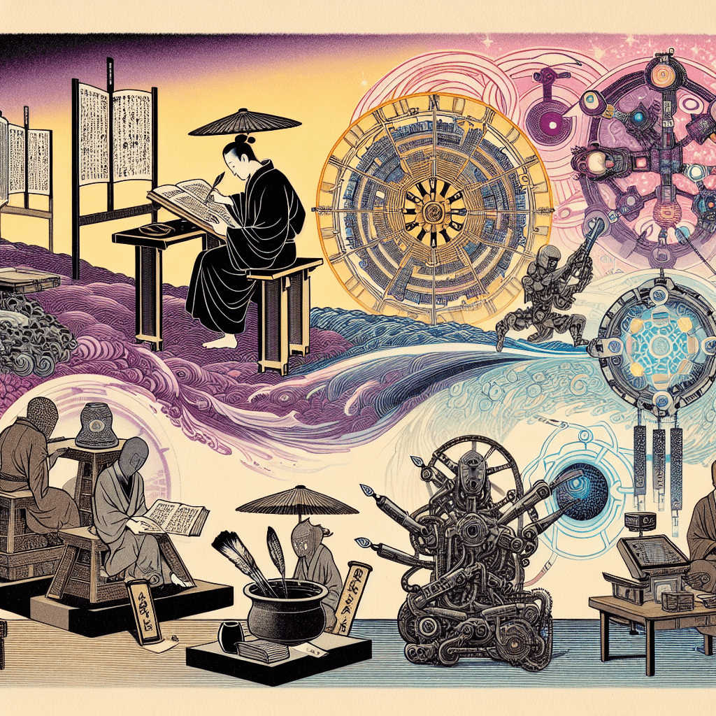 Create an image depicting the journey of mastering IP threat intelligence, illustrating the transition from foundational concepts to advanced future technologies.