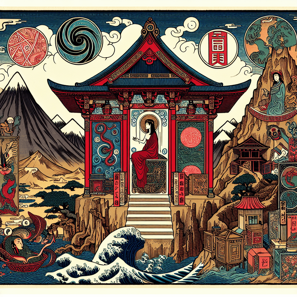 Create an image that depicts Lilith's legacy in the ancient civilizations of Iraq and Iran.