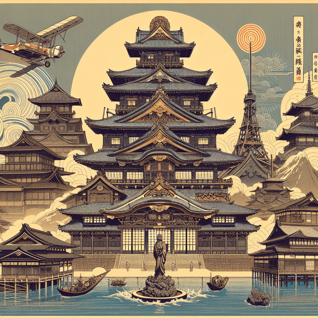 Create an image depicting the Swedish Monarchy, highlighting its rich cultural legacy and progressive initiatives, with elements representing both historical influence and modern advancements.