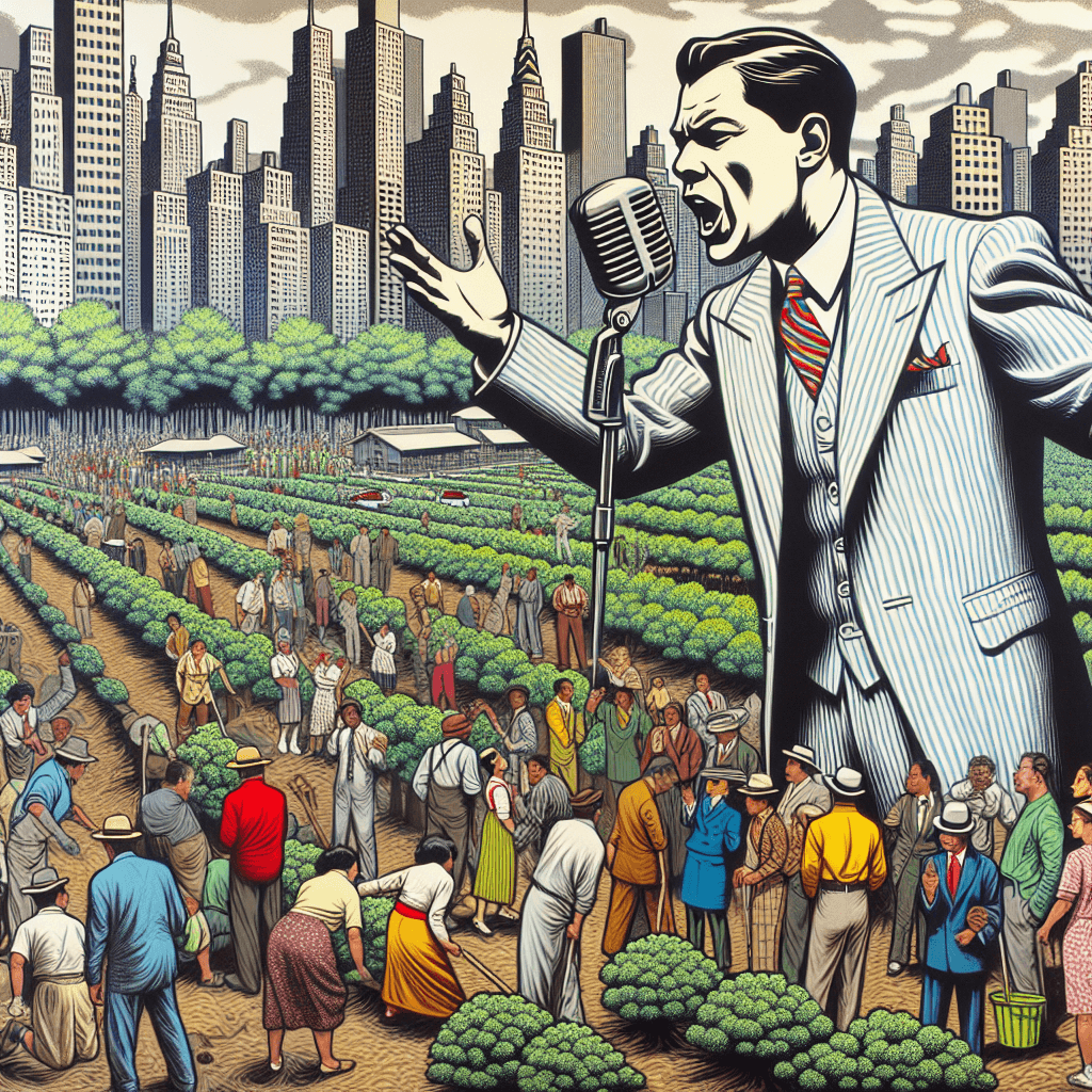 Create an image depicting Congressman Ritchie Torres advocating for climate resilience and environmental justice in the Bronx, highlighting themes of community empowerment, sustainable development, and urban revitalization.