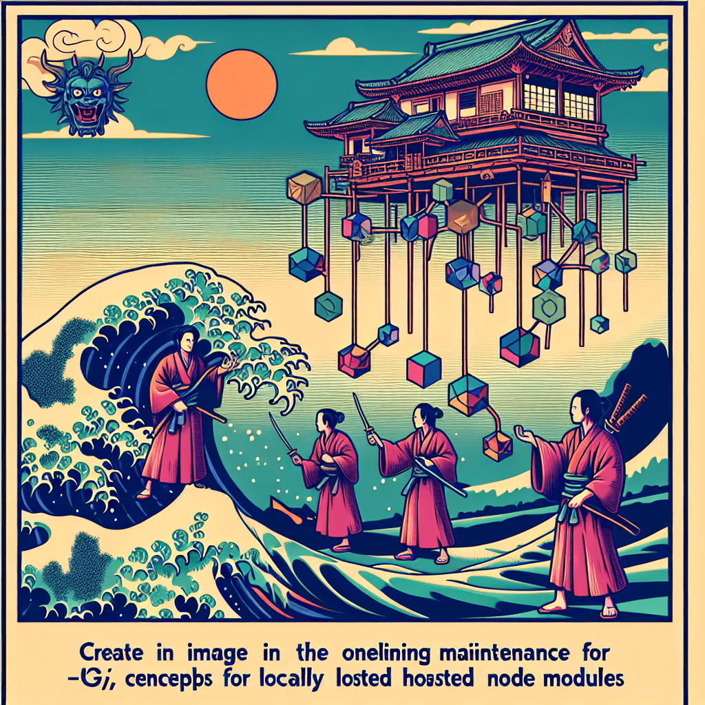 Ongoing Maintenance for Locally Hosted Node Modules in the Game of Godai