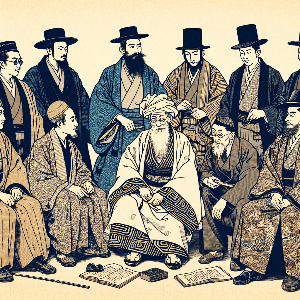 Create an image depicting prominent Jewish figures in the history of Salt Lake City.