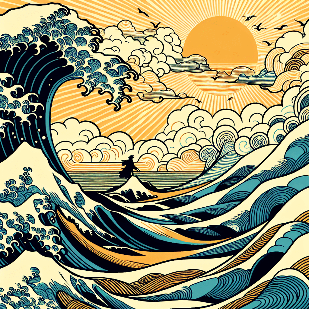 Create an image depicting the concept of hopeful trajectories and the strength of fluid alliances, symbolizing progress and unity.