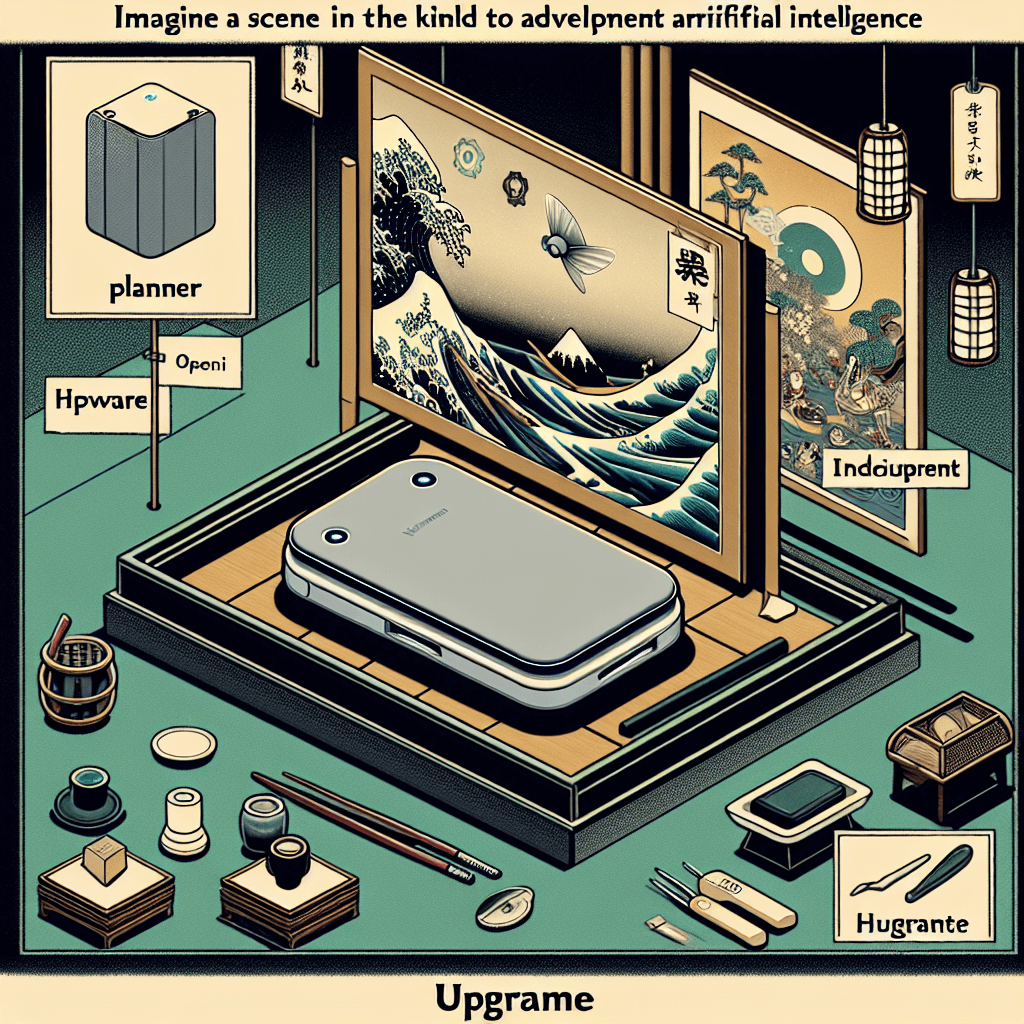 Create an image of a sleek, modern planner incorporating futuristic design elements, highlighting the upgrade to the OpenAI o1 model.