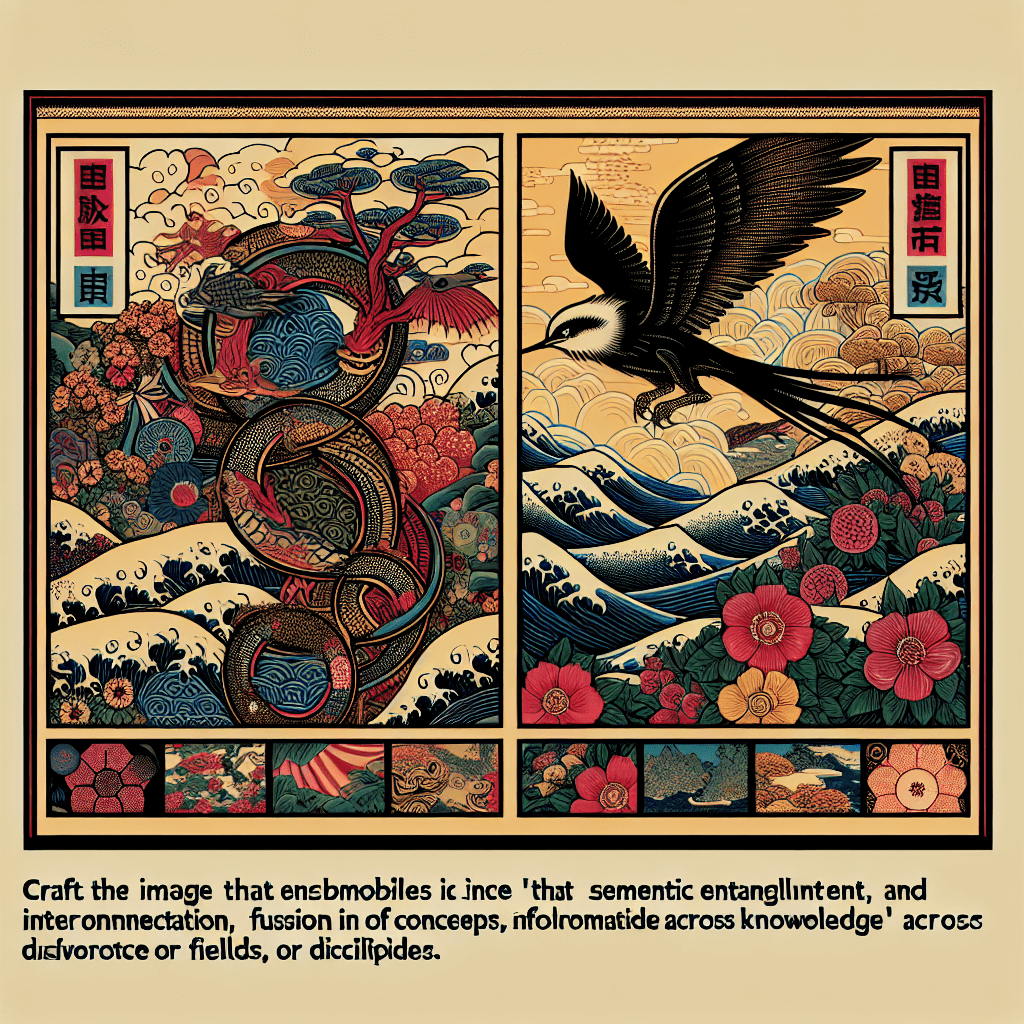 Semantic Entanglement Across Domains