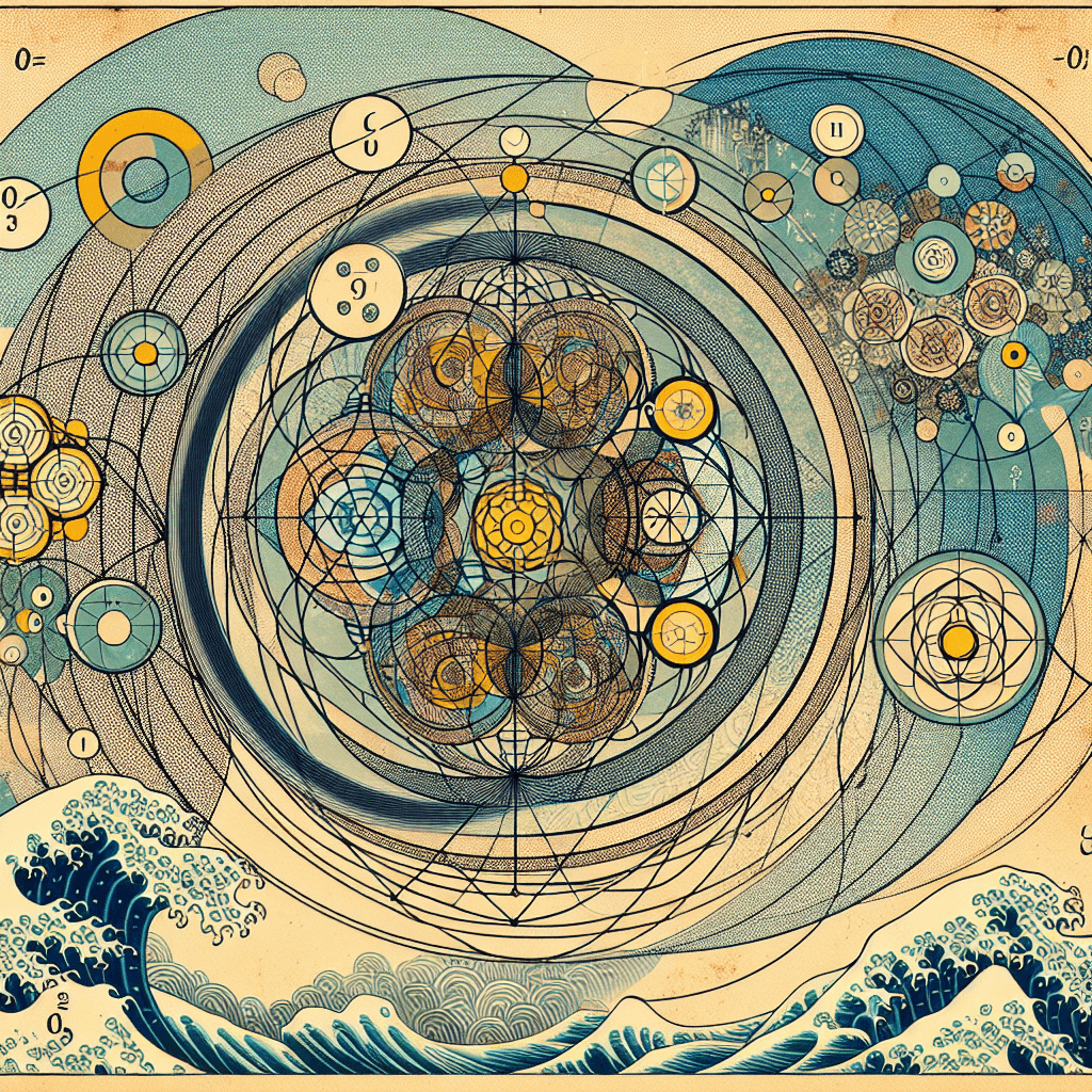 Create an image illustrating the concept of set theory, featuring a large circle representing a set, smaller circles within it symbolizing subsets, and individual elements inside and outside the circles to depict belonging and non-belonging.