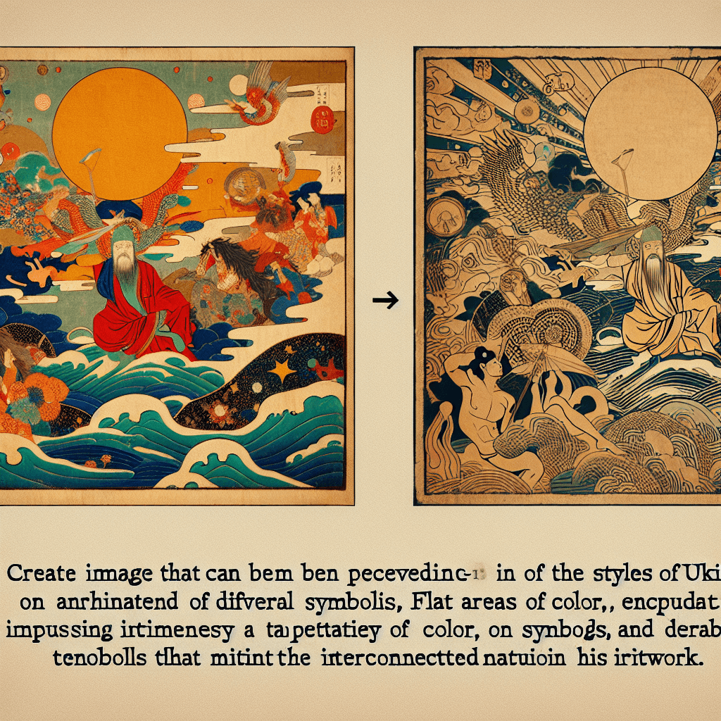 Create an image depicting universal symbols from various myths, transcending language and culture, to convey a sense of timelessness and interconnectedness.