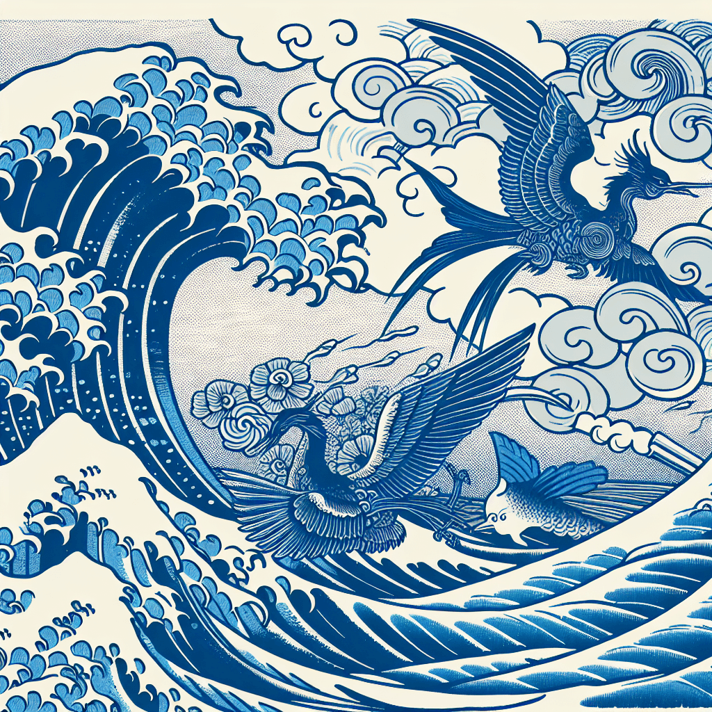 Create an image depicting the color blue, symbolizing calmness and trust.