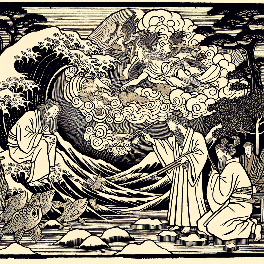 The Story of Creation Told to Christian Japanese Princes