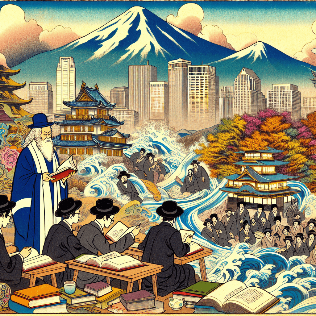 Create an image representing Jewish education, schools and programs in Salt Lake City.