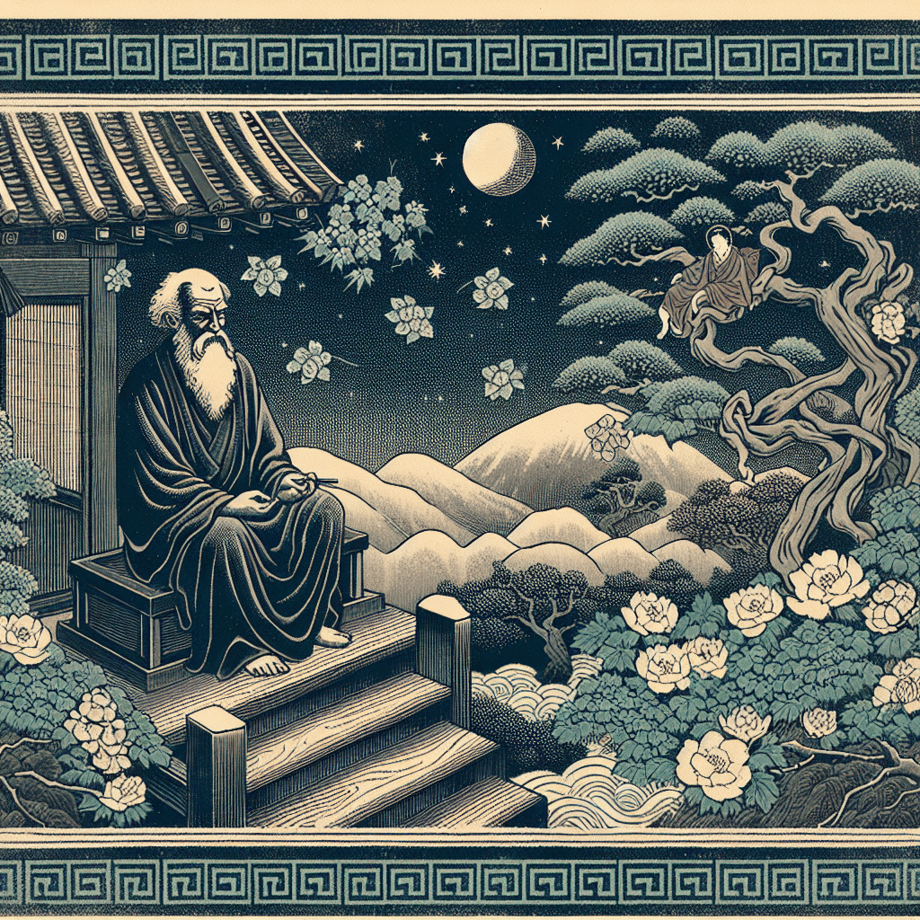 Create an image representing Hegel's concepts of Dialectics and the Absolute Spirit.