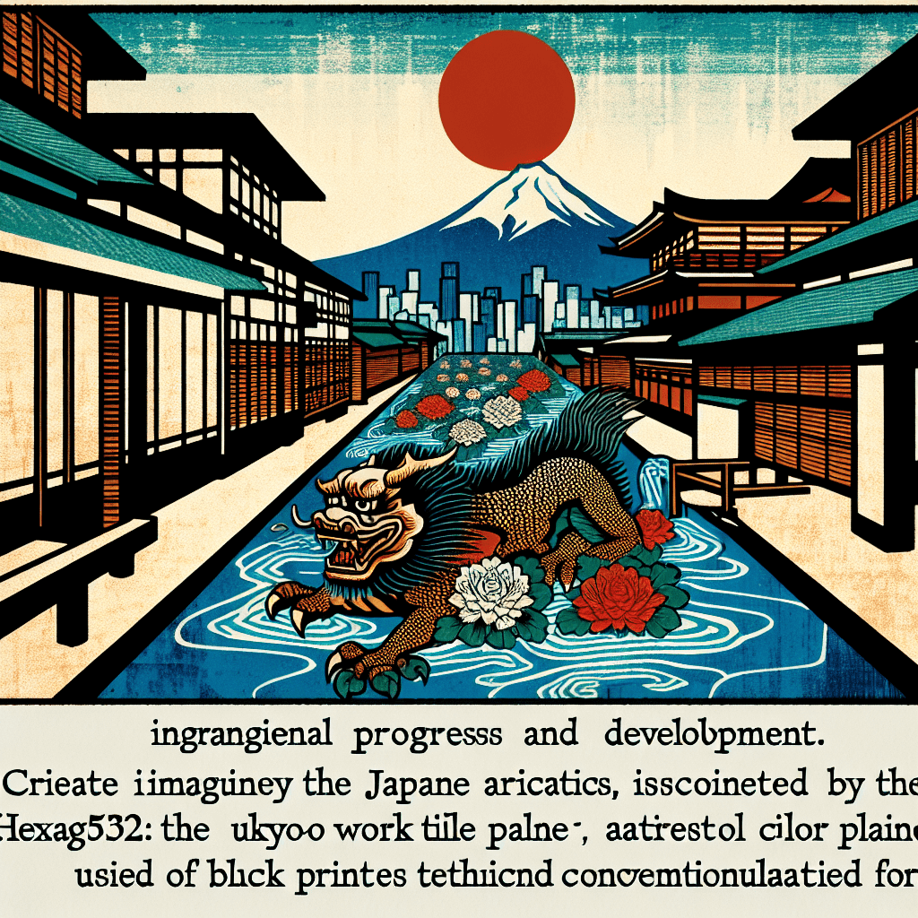 Create an image symbolizing gradual progress and development, inspired by Hexagram 53: Chien.