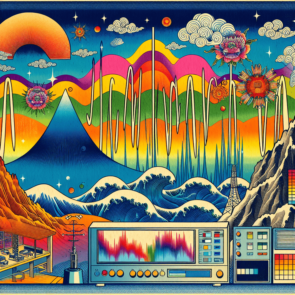 Create an image depicting the spectrum of light, focusing on microwaves, with vibrant colors and visual elements that illustrate their invisible nature and scientific significance.