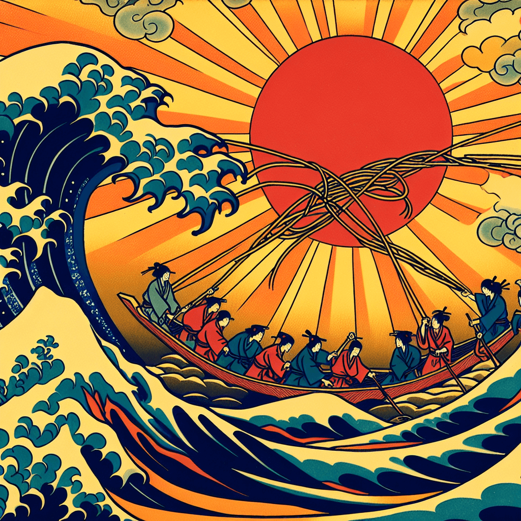 Create an image that depicts the concept of collaboration and unity, inspired by the theme of 