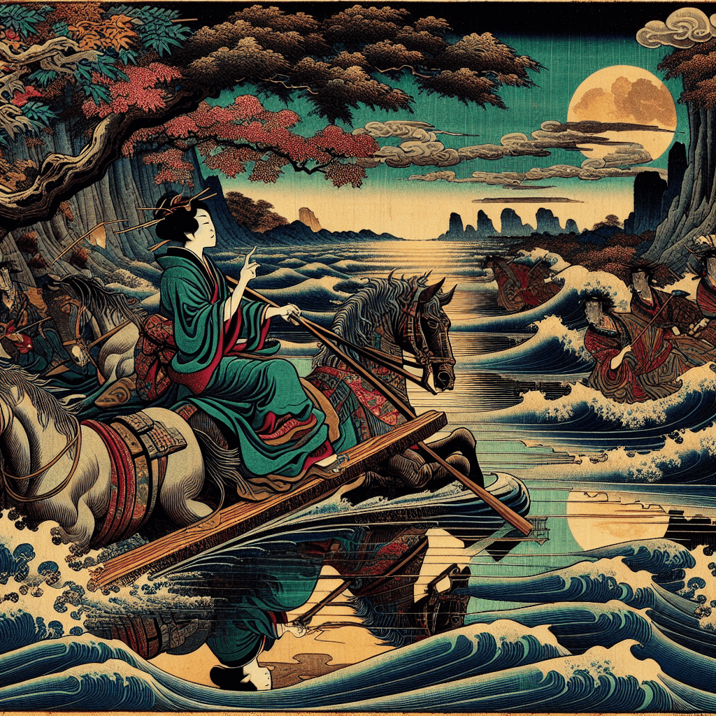 Create an image that encapsulates the enduring wisdom and legacy from 