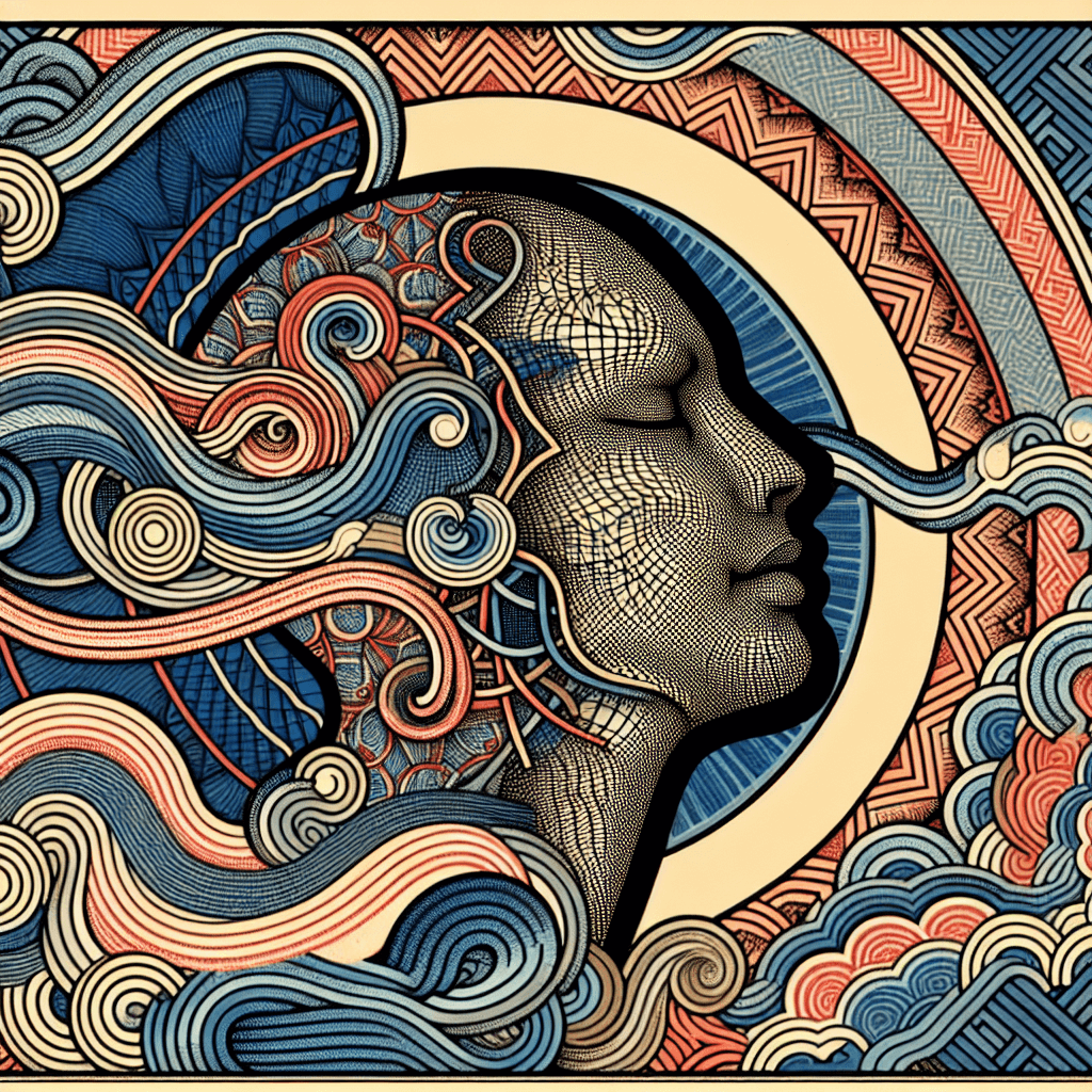 Create an image of Hexagram 61, 